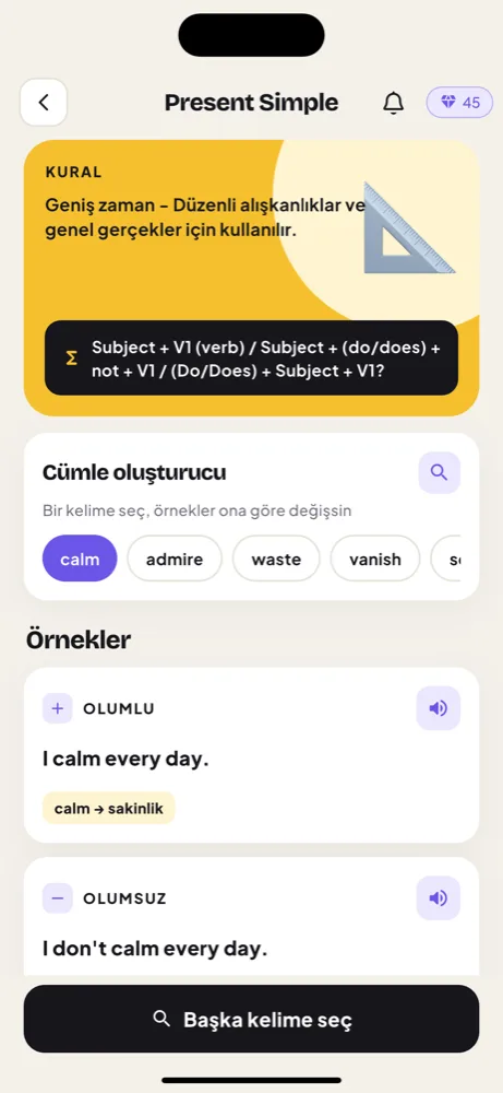 Gramer: kural, örnekler ve cümle oluşturucu